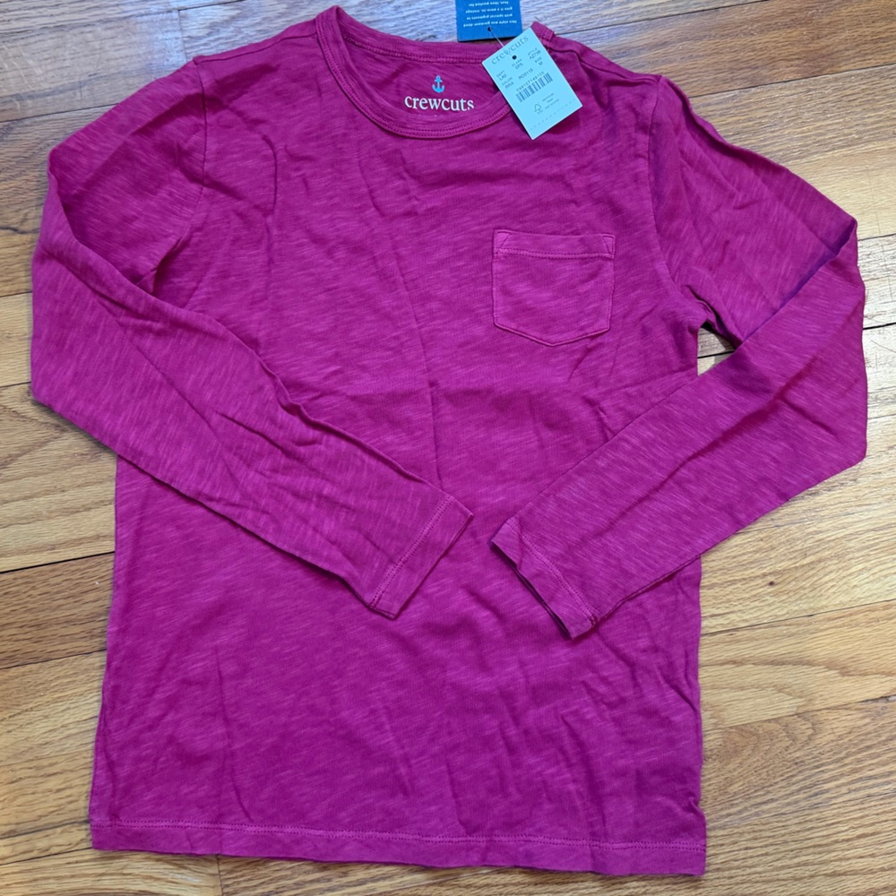 Crewcuts Kids Long Sleeve Tee (size 8)